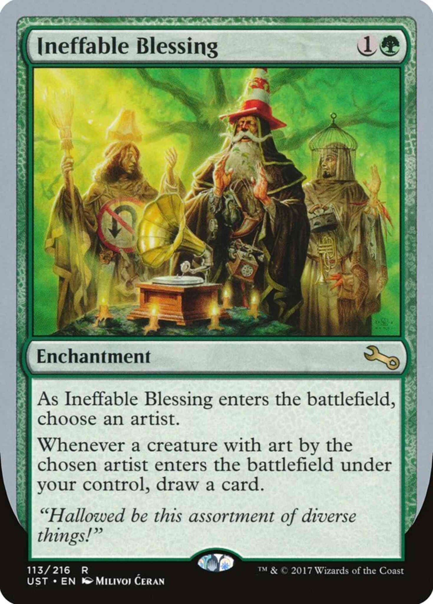 Ineffable Blessing [113b] [b] [Unstable] [Non-Foil]