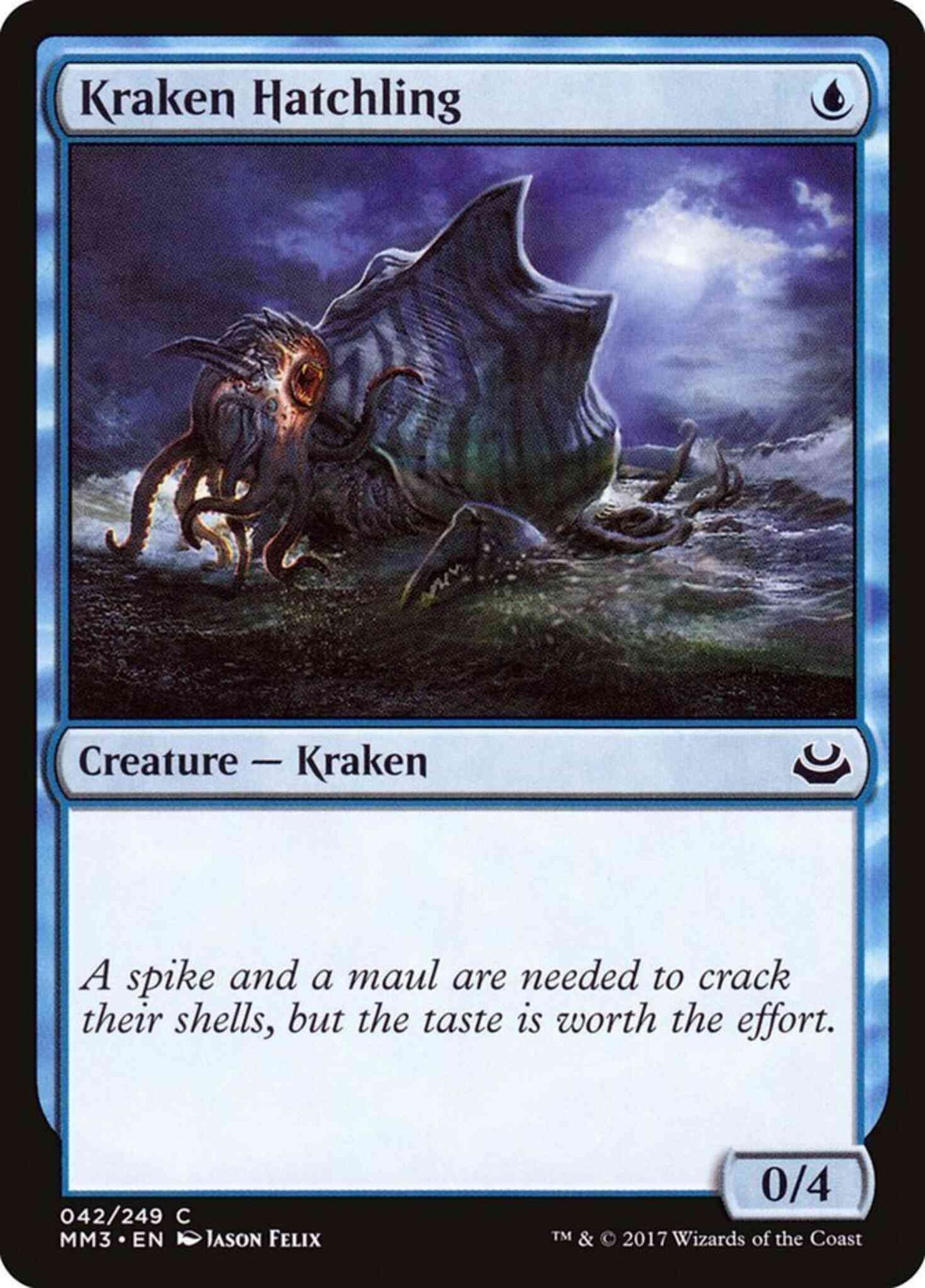 Kraken Hatchling [42] [Modern Masters 2017] [Non-Foil]
