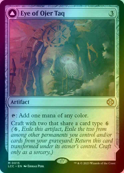 Eye of Ojer Taq // Apex Observatory [15] [The Lost Caverns of Ixalan: Commander] [Foil]
