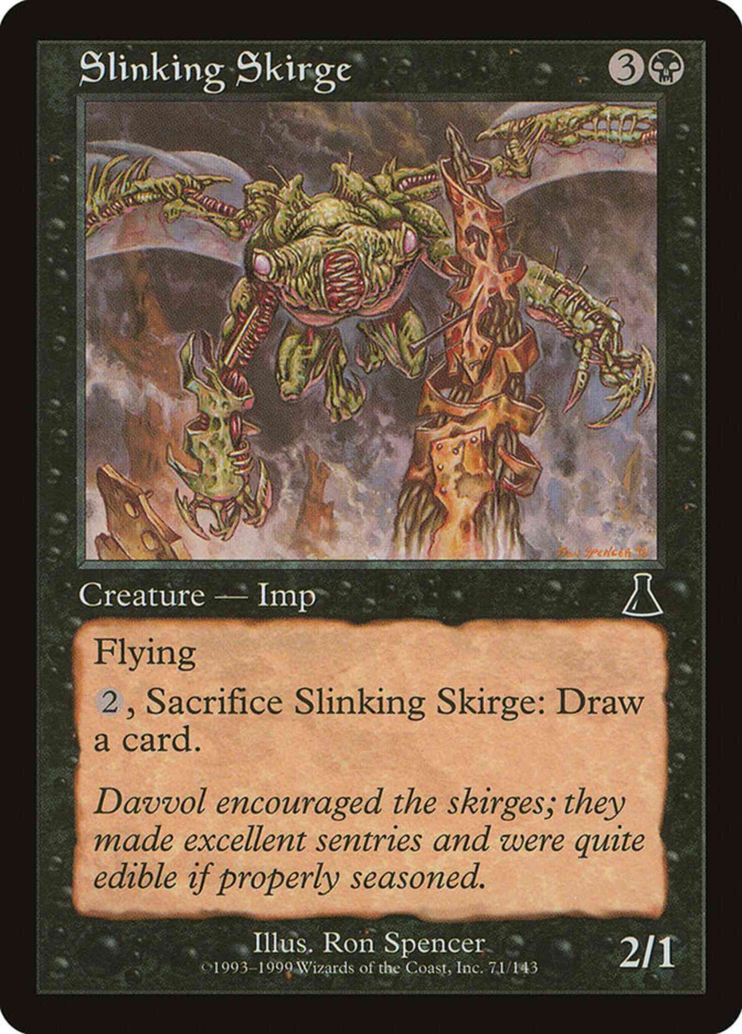 Slinking Skirge [71] [Urza's Destiny] [Non-Foil]