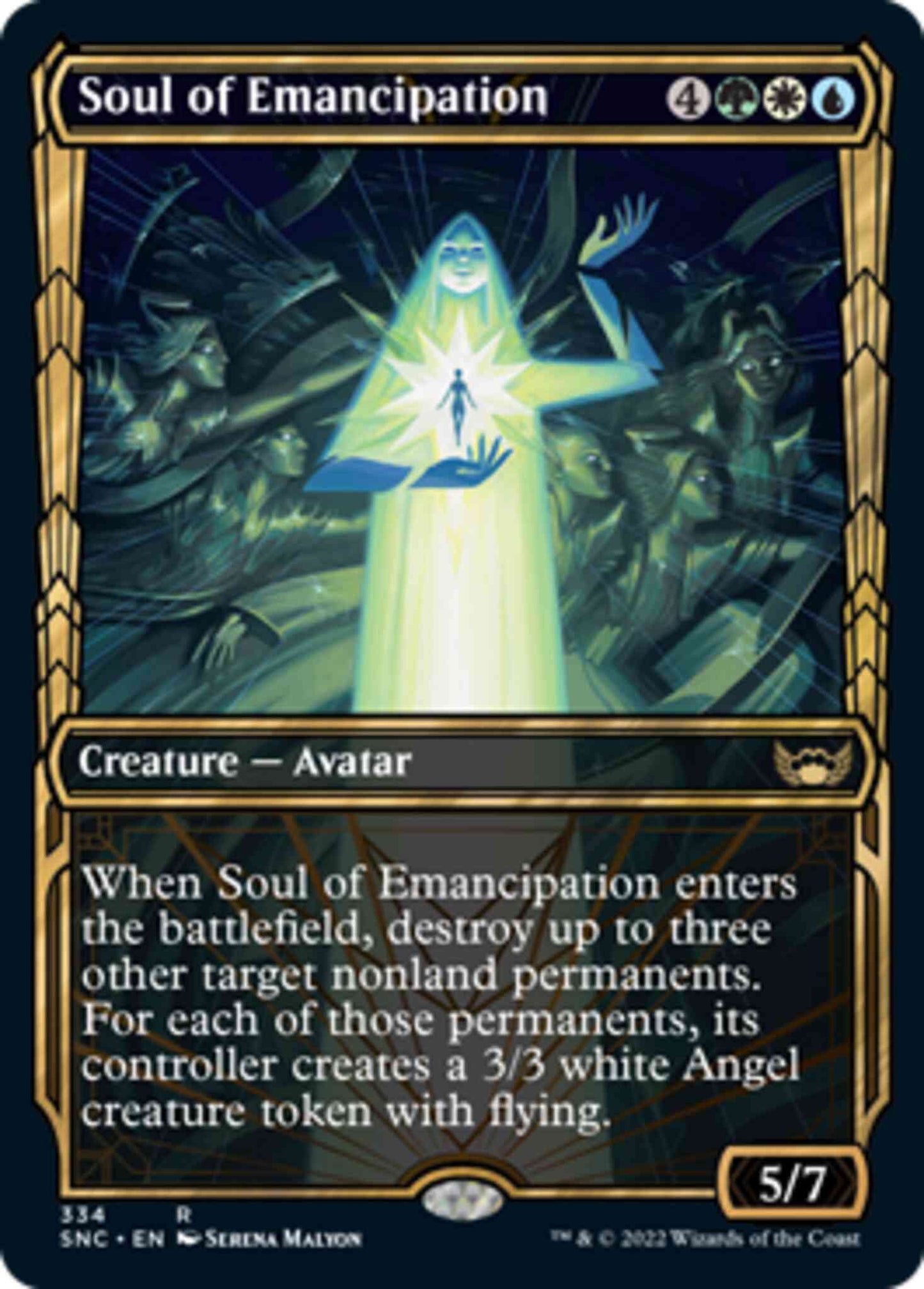 Soul of Emancipation [334] [Golden Age Showcase] [Streets of New Capenna] [Non-Foil]