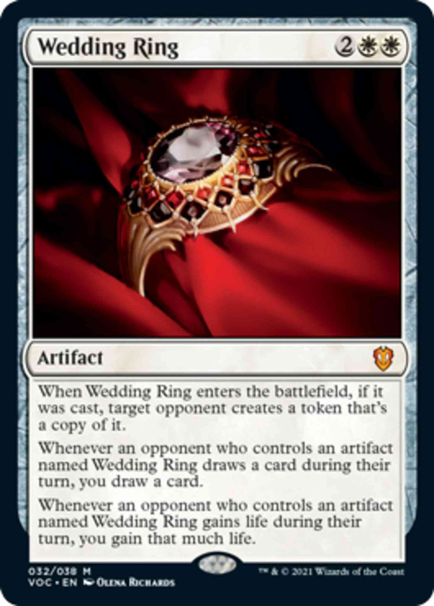 Wedding Ring [32] [Innistrad: Crimson Vow: Commander] [Non-Foil]