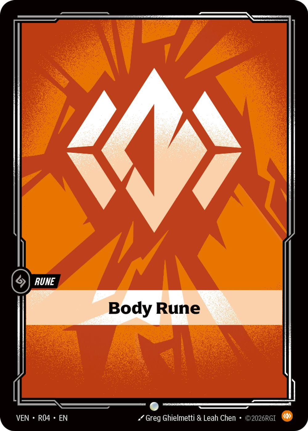Body Rune - R04 [Vendetta] [Non Foil]