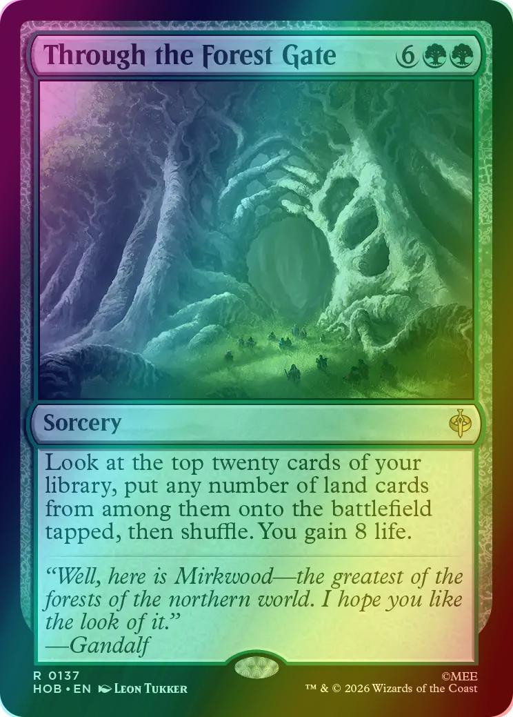 Through the Forest Gate [137] [The Hobbit] [Foil]