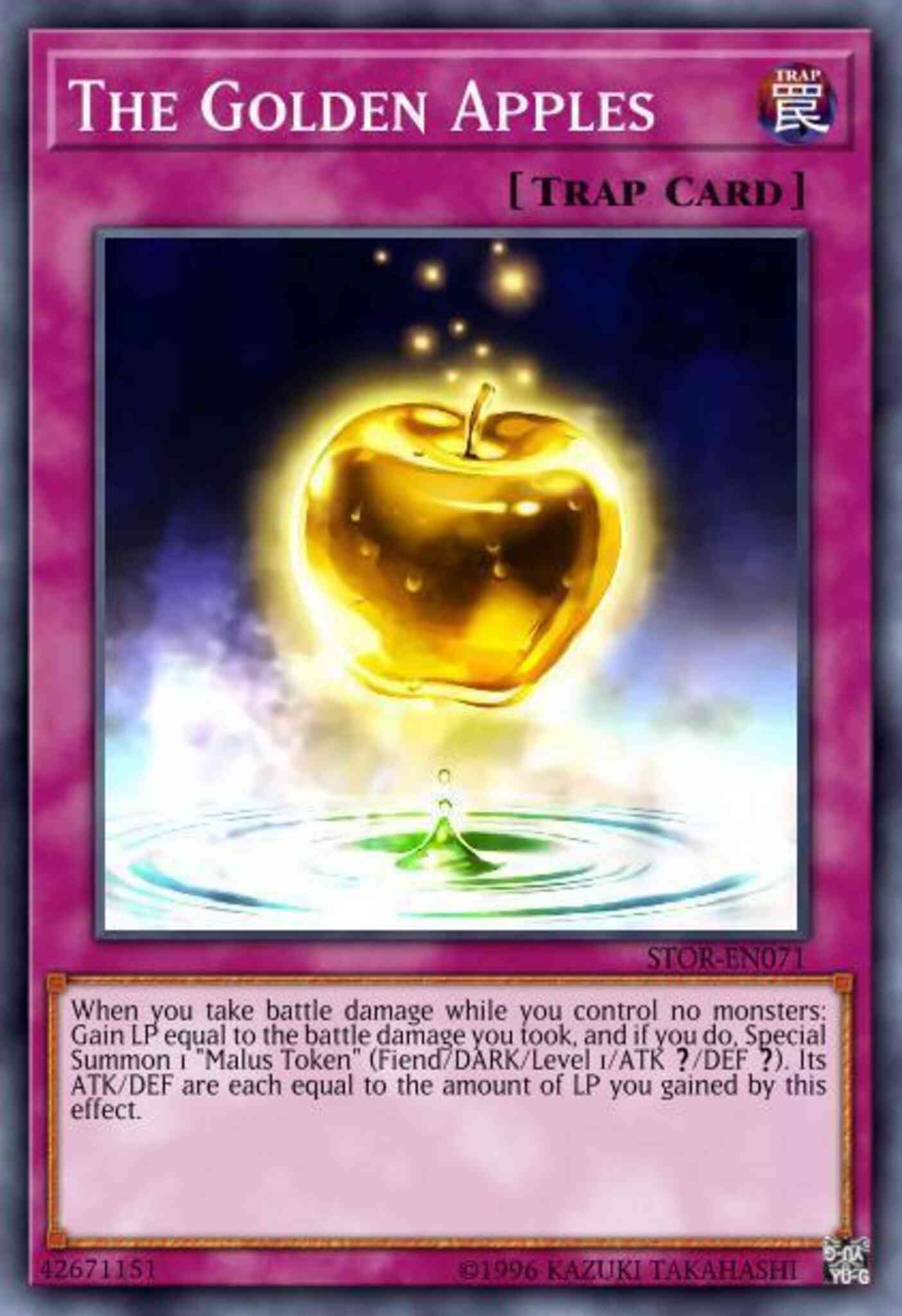 The Golden Apples - STOR-EN071 - Secret Rare - 1st Edition
