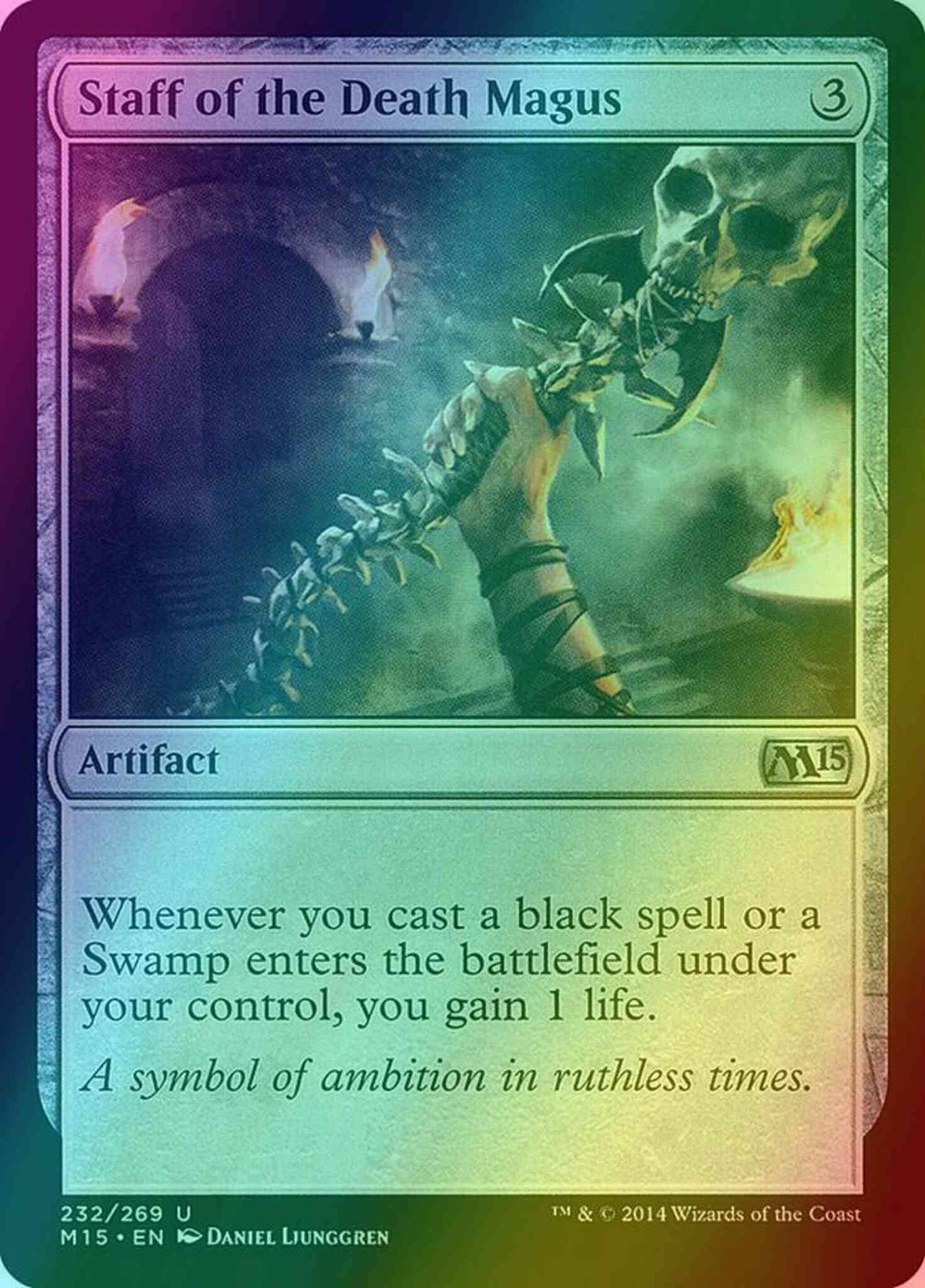 Staff of the Death Magus [232] [Magic 2015] [Foil]