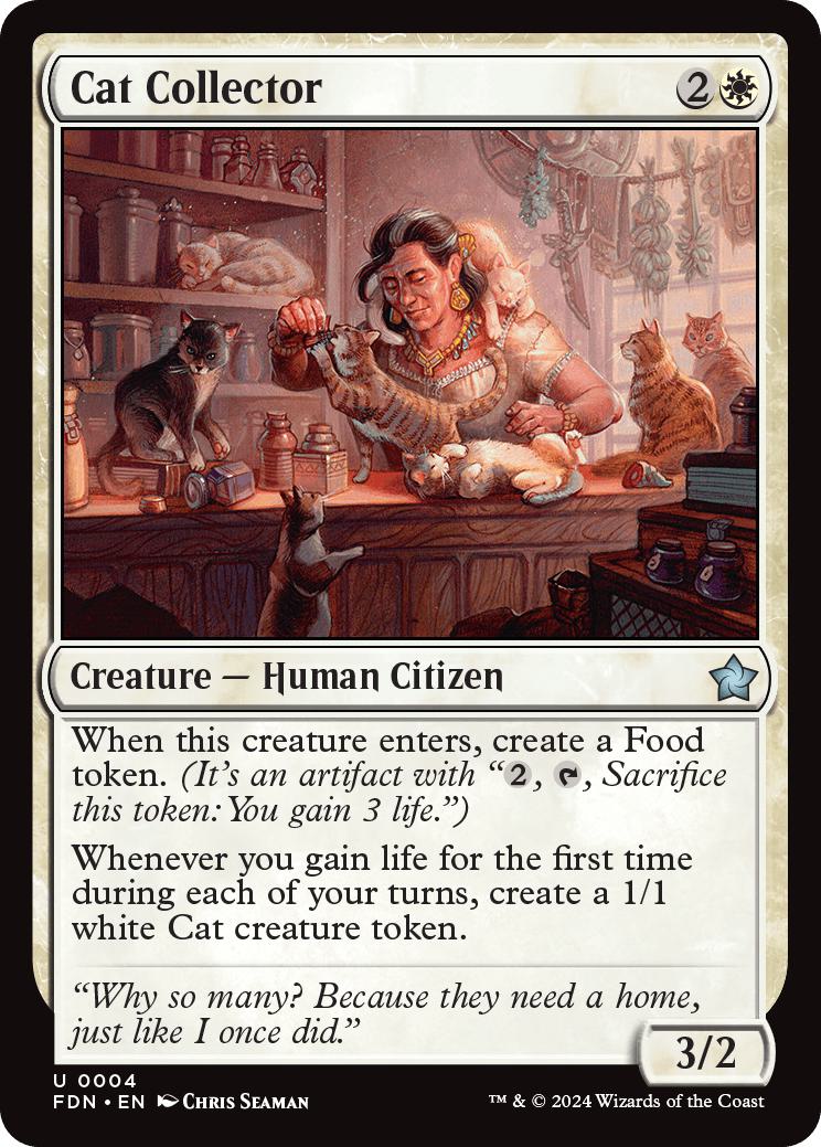 Cat Collector [4] [Foundations] [Non-Foil]