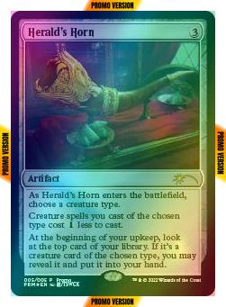 Herald's Horn [5] [Year of the Tiger 2022] [Foil]
