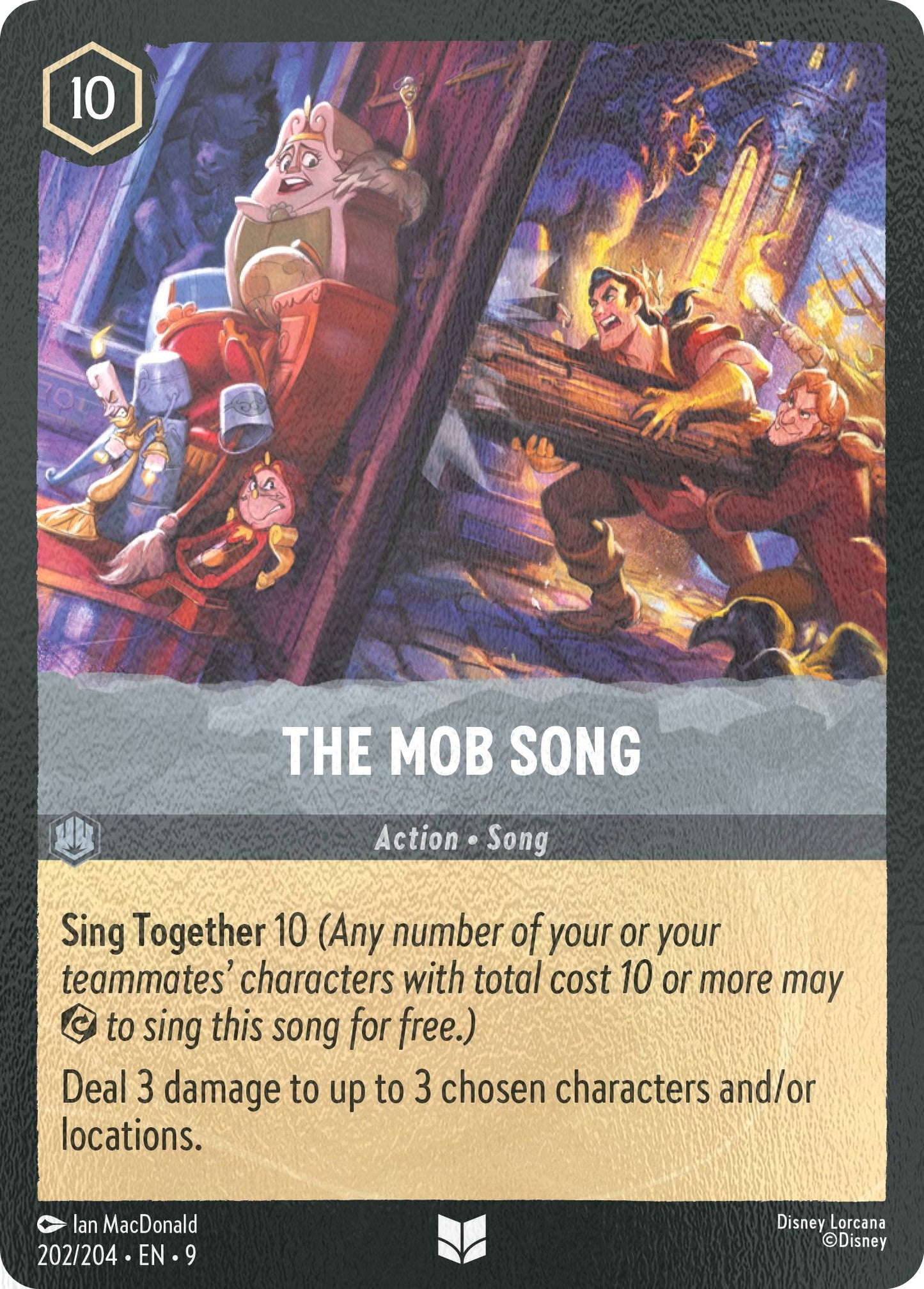 The Mob Song - 202/204 [Fabled] [Cold Foil]
