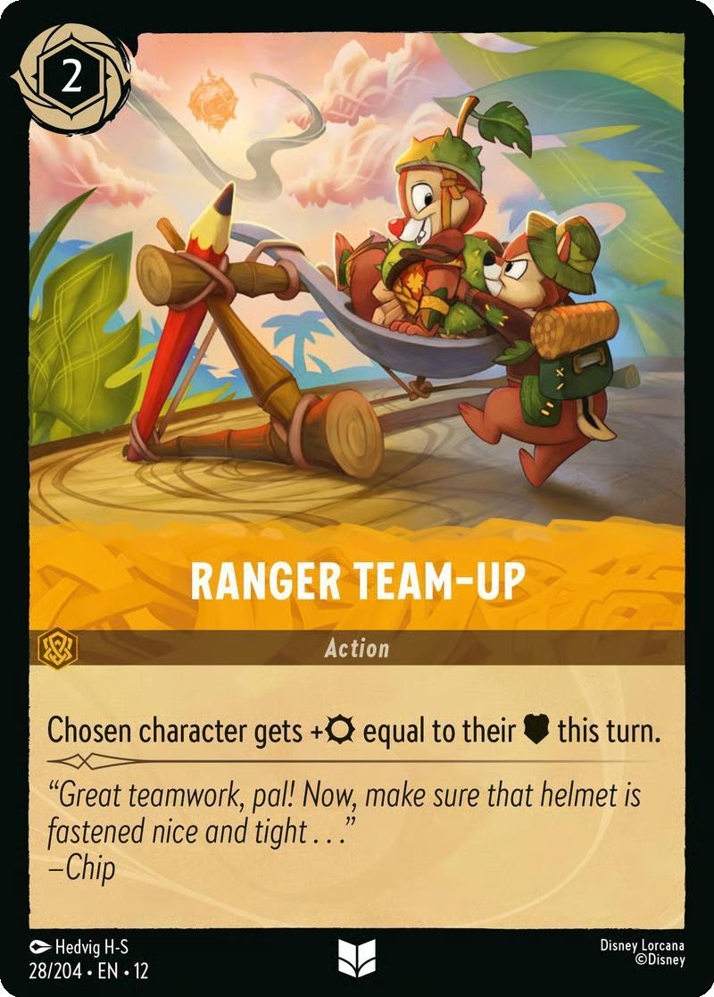 Ranger Team-Up - 28/204 [Wilds Unknown] [Non-Foil]