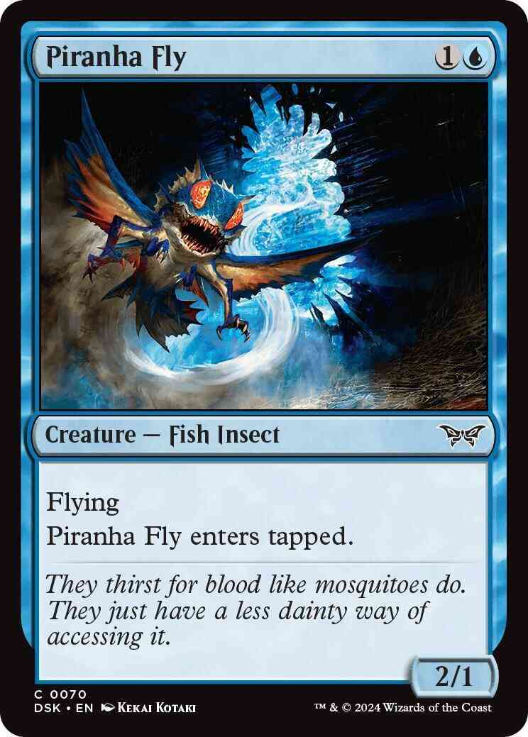 Piranha Fly [70] [Duskmourn: House of Horror] [Non-Foil]
