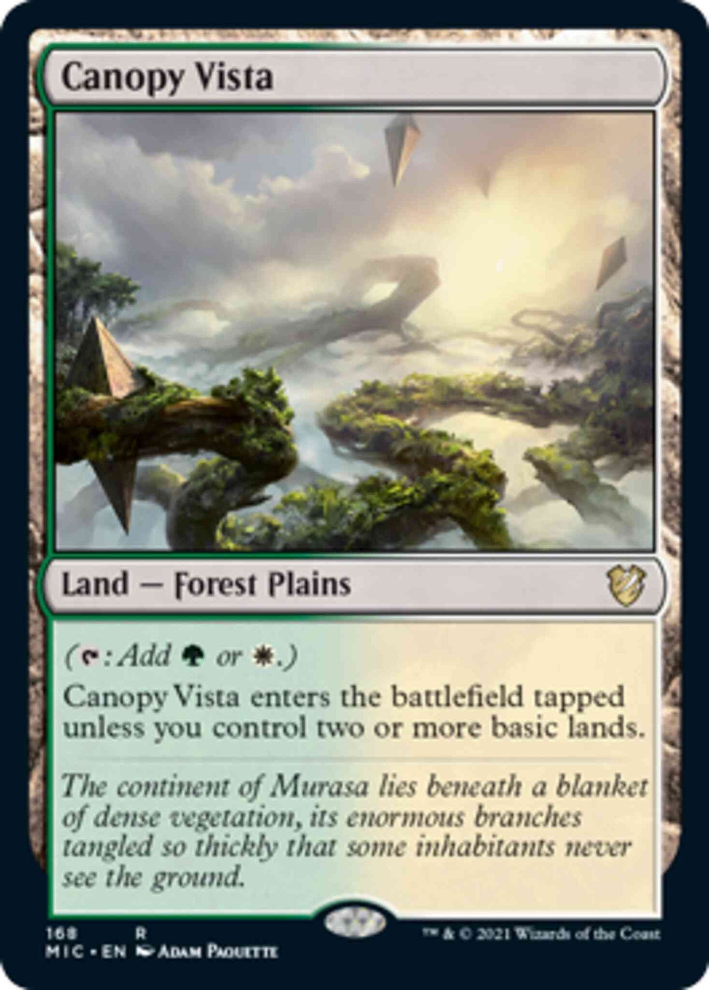 Canopy Vista [168] [Innistrad: Midnight Hunt: Commander] [Non-Foil]