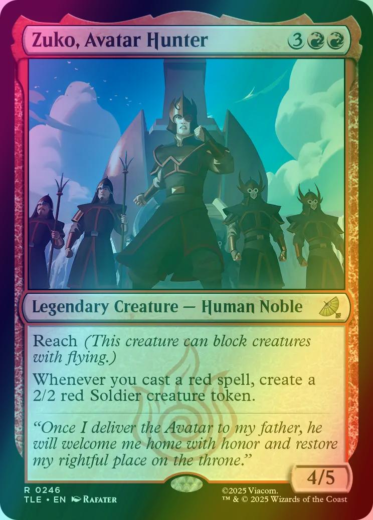 Zuko, Avatar Hunter [246] [Avatar: The Last Airbender Eternal] [Foil]