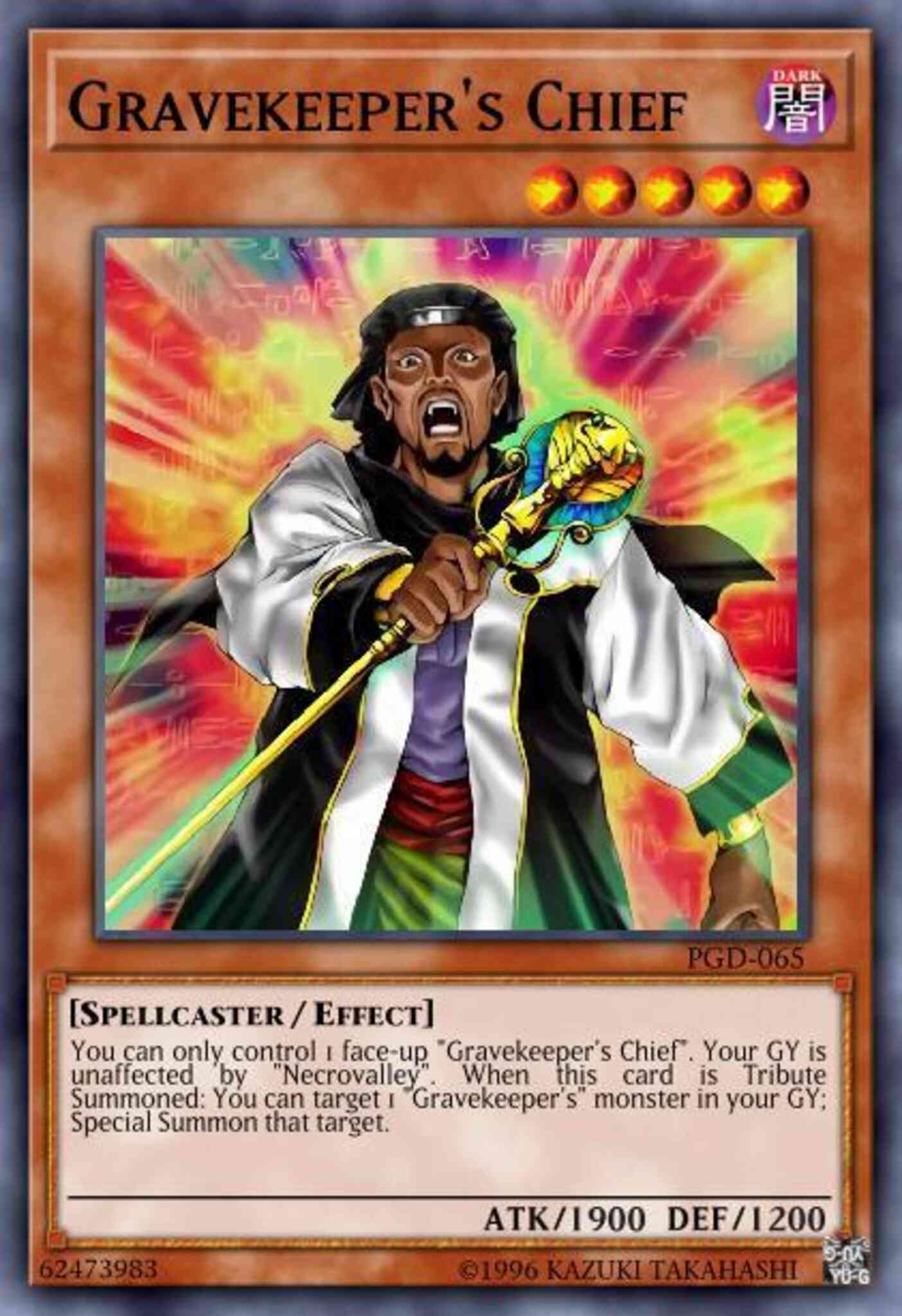 Gravekeeper's Chief - DR1-EN013 - Rare - Unlimited