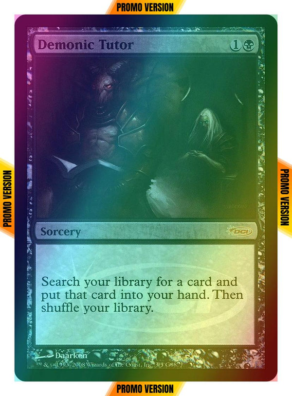 Demonic Tutor [3] [Judge Gift Cards 2008] [Foil]