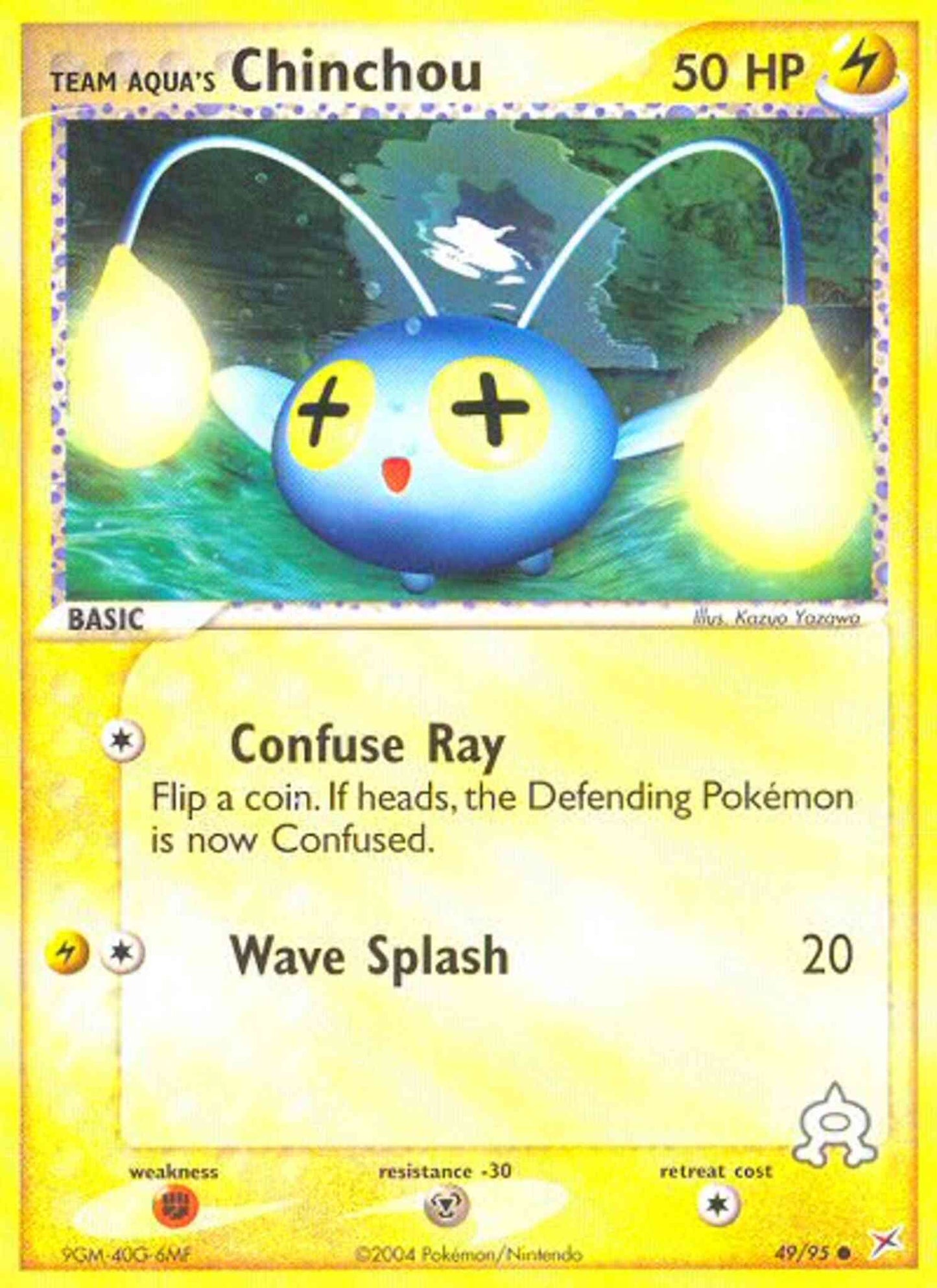 Team Aqua's Chinchou - 49/95 - Common [ex4-49] [Reverse Holo]