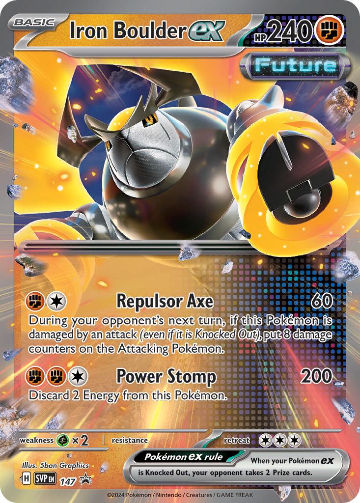 Iron Boulder ex - 147 - Promo [svp-147] [Ultra]