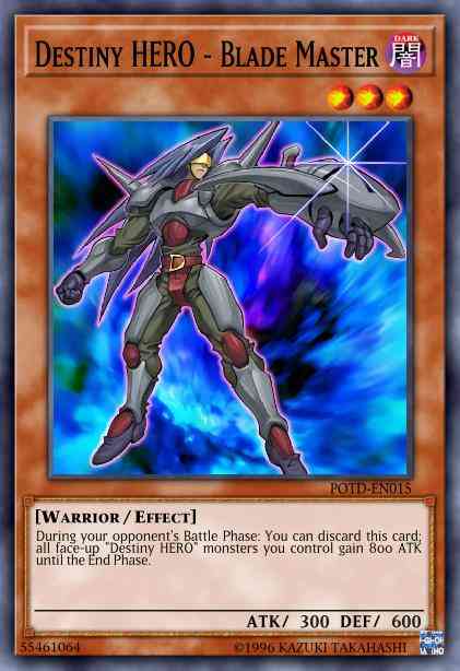 Destiny HERO - Blade Master - LCGX-EN129 - Common - 1st Edition