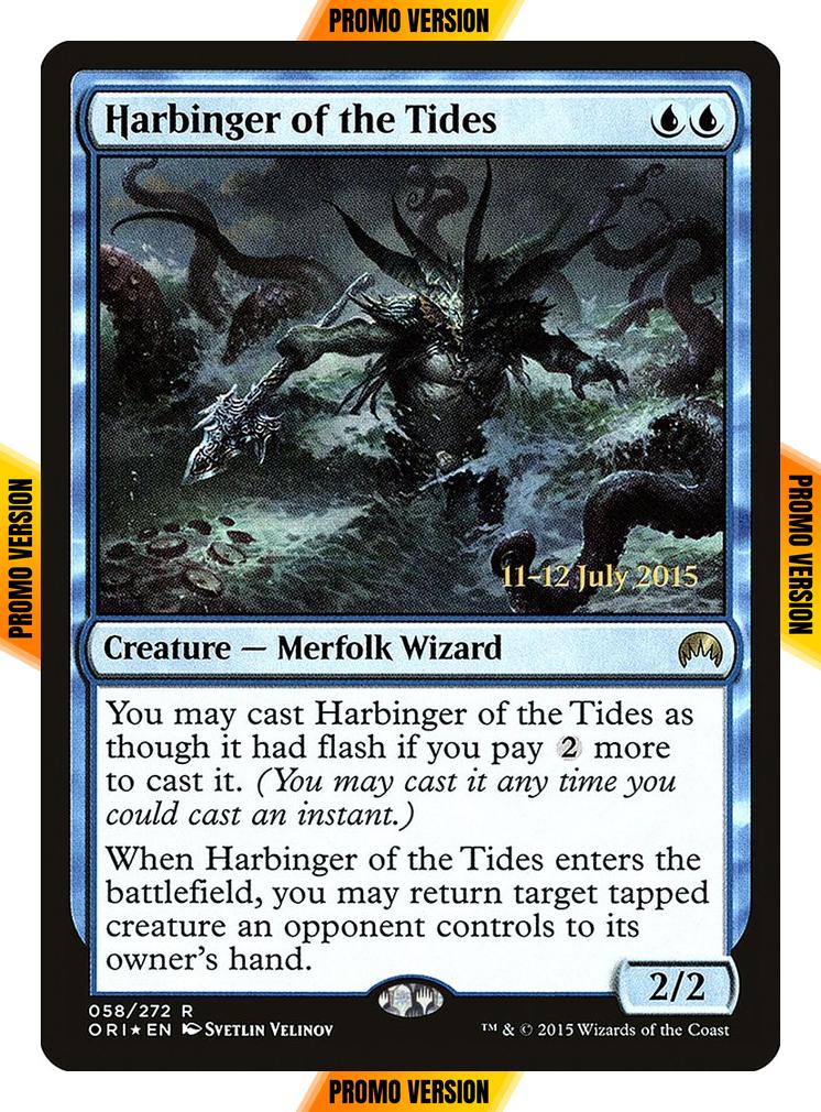 Harbinger of the Tides [58s] [Magic Origins Promos] [Foil]