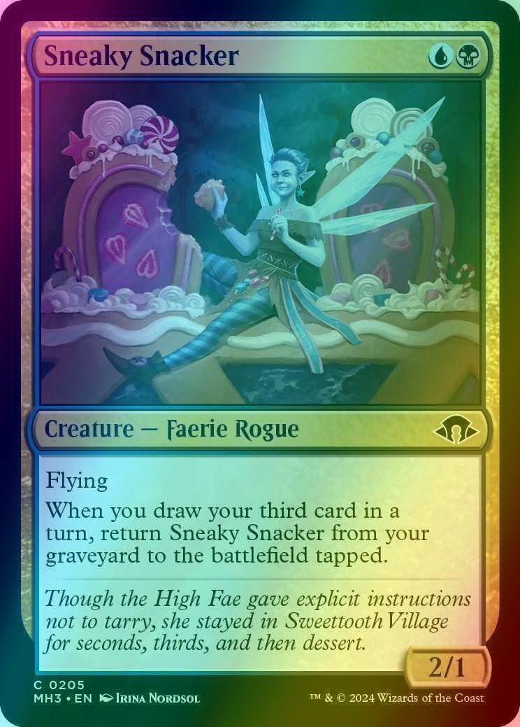 Sneaky Snacker [205] [Modern Horizons 3] [Foil]
