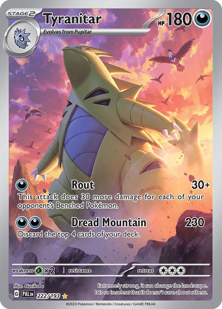 Tyranitar - 222/193 - Illustration Rare [sv02-222] [Ultra]