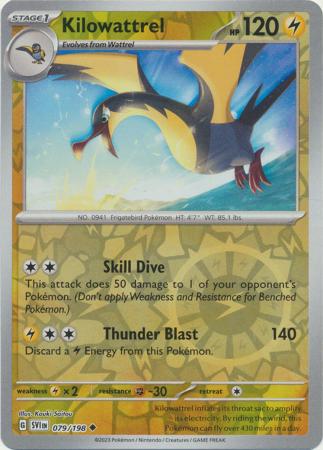 Kilowattrel - 079/198 - Uncommon [sv01-079] [Reverse Holo]