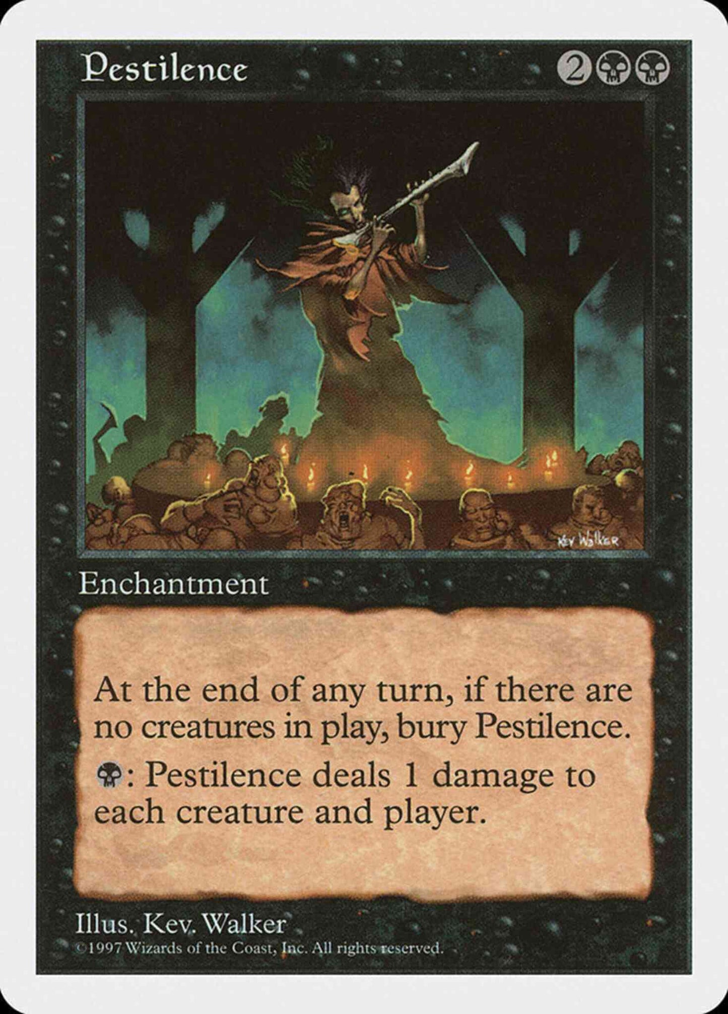 Pestilence [186] [Fifth Edition] [Non-Foil]