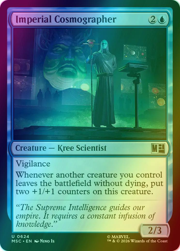 Imperial Cosmographer [624] [Jumpstart] [Marvel Super Heroes: Commander] [Foil]