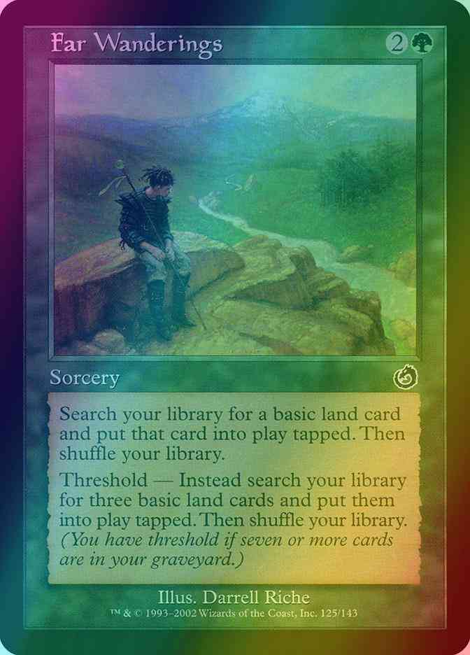 Far Wanderings [125] [Torment] [Foil]