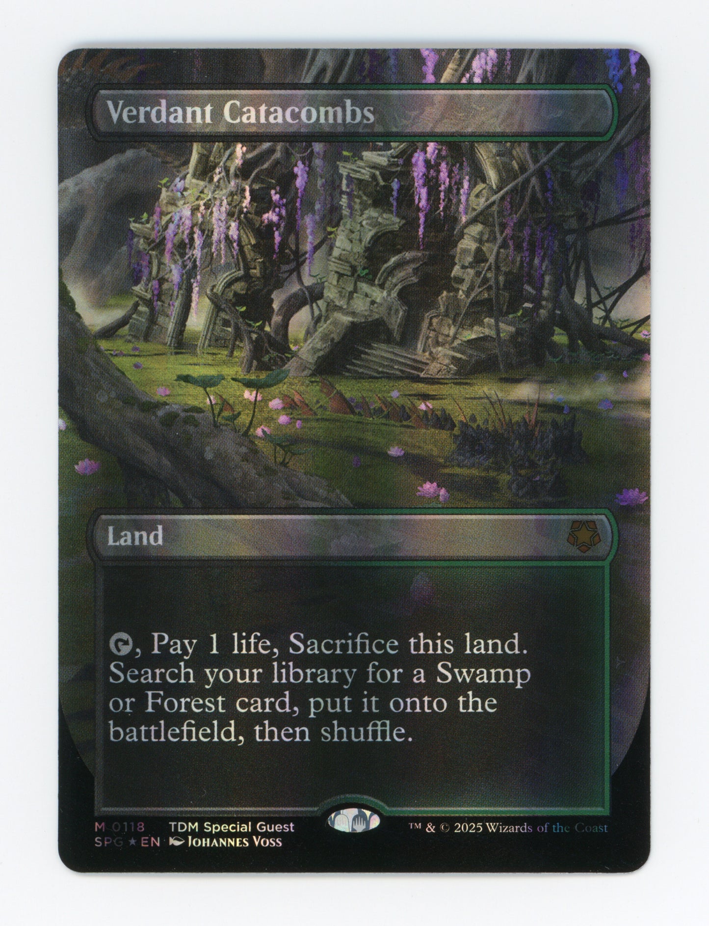 Verdant Catacombs — Borderless|Dragonscale Foil — ID 17266
