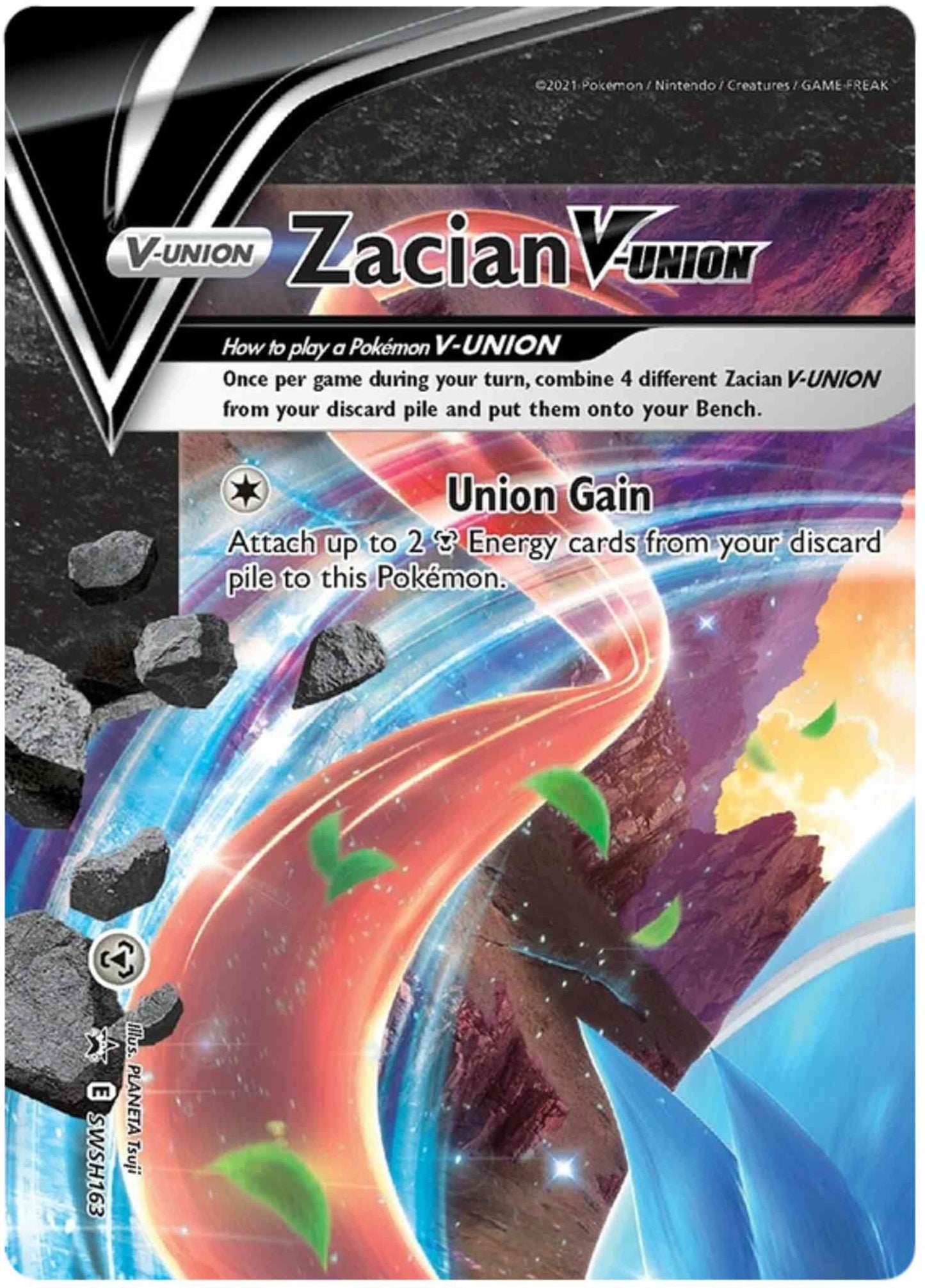 Zacian V-Union - SWSH163 - Promo [SWSHP-SWSH163] [Ultra]