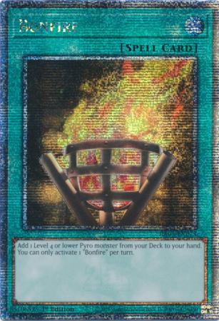 Bonfire - RA03-EN073 - Quarter Century Secret Rare - 1st Edition