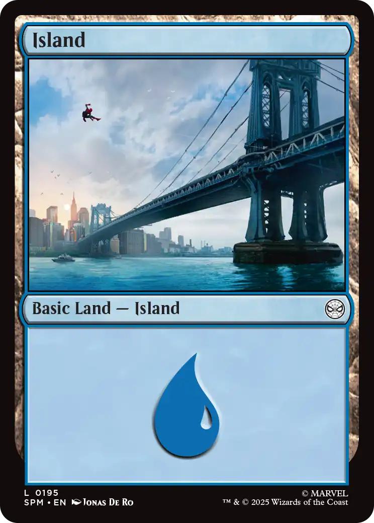 Island [195] [Marvel's Spider-Man] [Non-Foil]