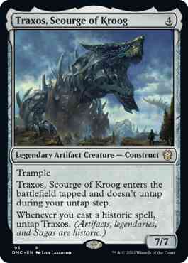 Traxos, Scourge of Kroog [195] [Dominaria United: Commander] [Non-Foil]
