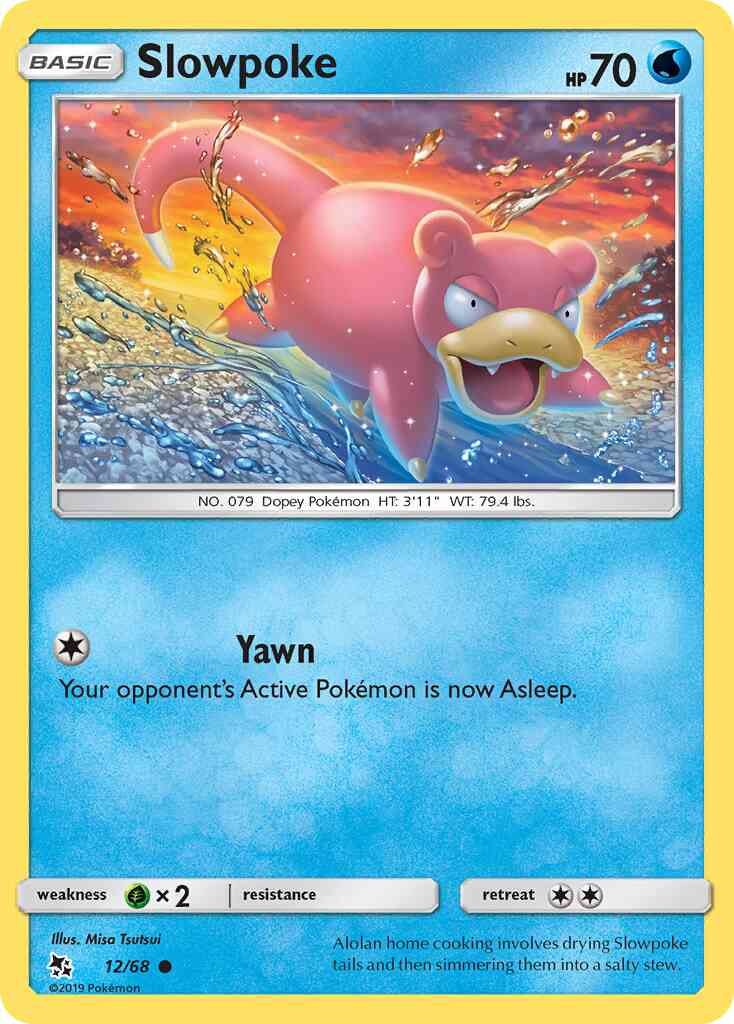 Slowpoke - 12/68 - Common [sm115-12] [Reverse Holo]