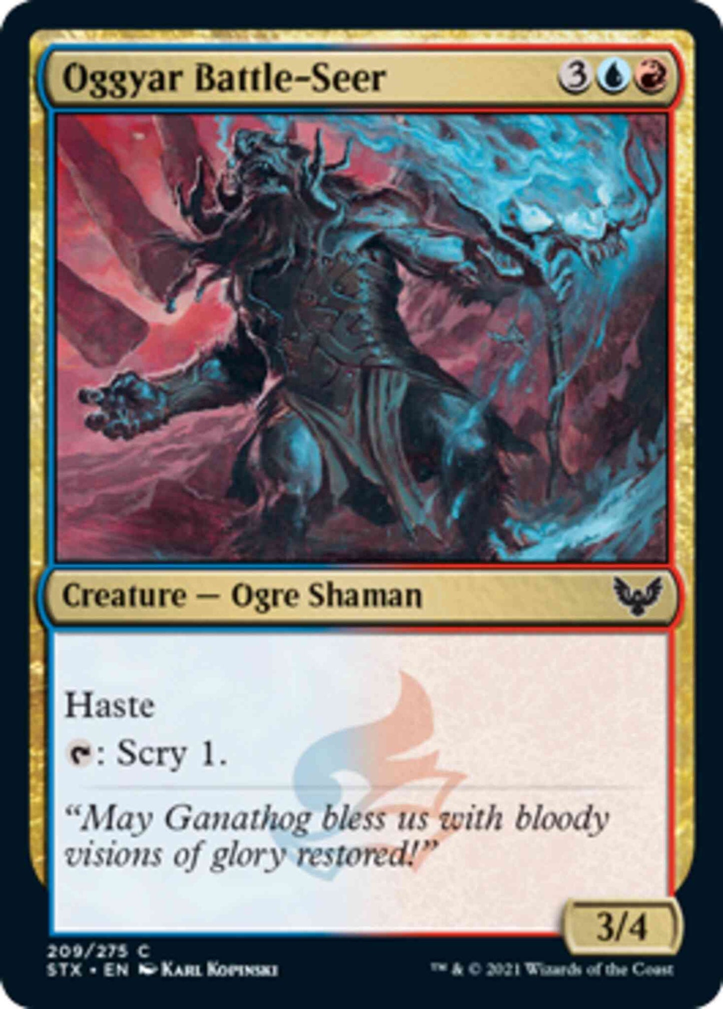 Oggyar Battle-Seer [209] [Strixhaven: School of Mages] [Non-Foil]