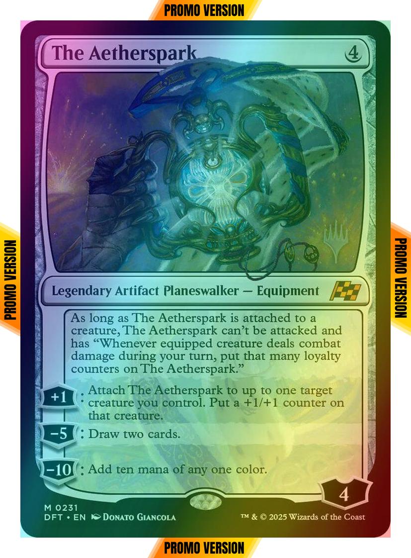 The Aetherspark [231p] [Promo Pack] [Aetherdrift: Promos] [Foil]