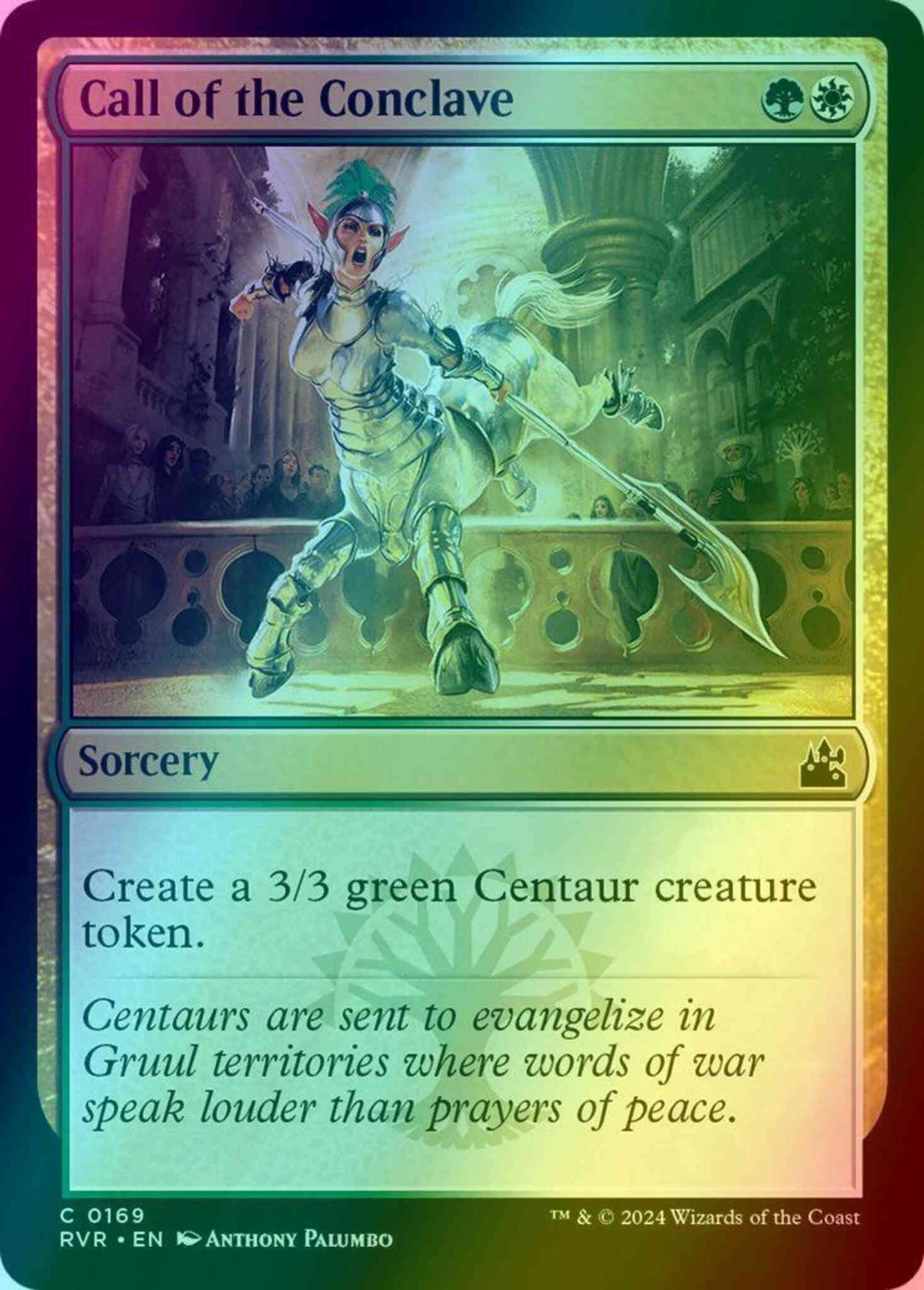 Call of the Conclave [169] [Ravnica Remastered] [Foil]