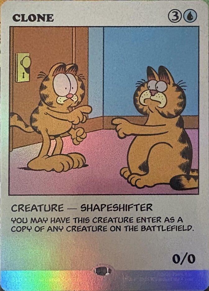 Clone [7164] [Garfield: As Intended] [Secret Lair Drop] [Foil]