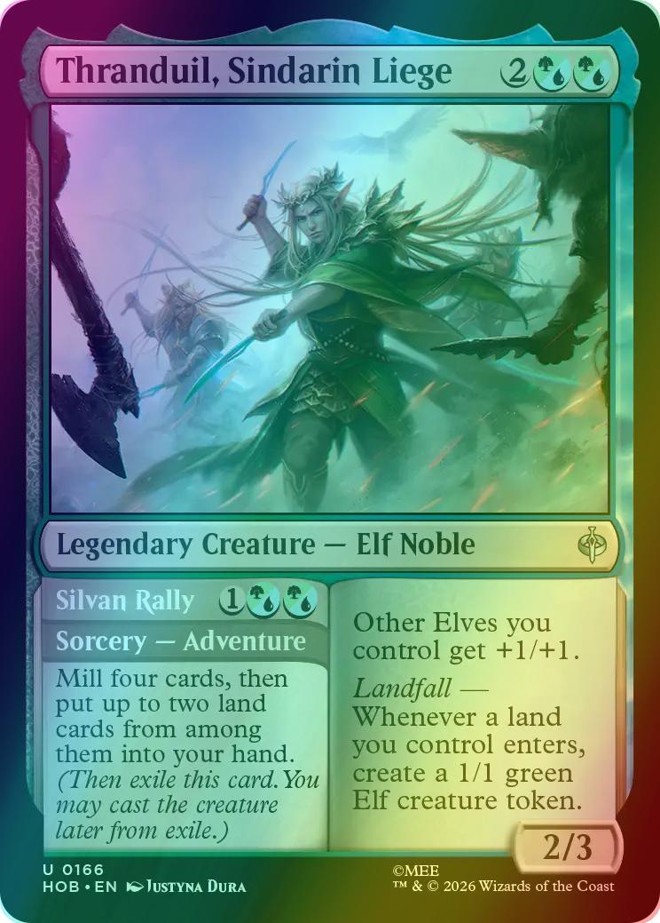 Thranduil, Sindarin Liege [166] [The Hobbit] [Foil]
