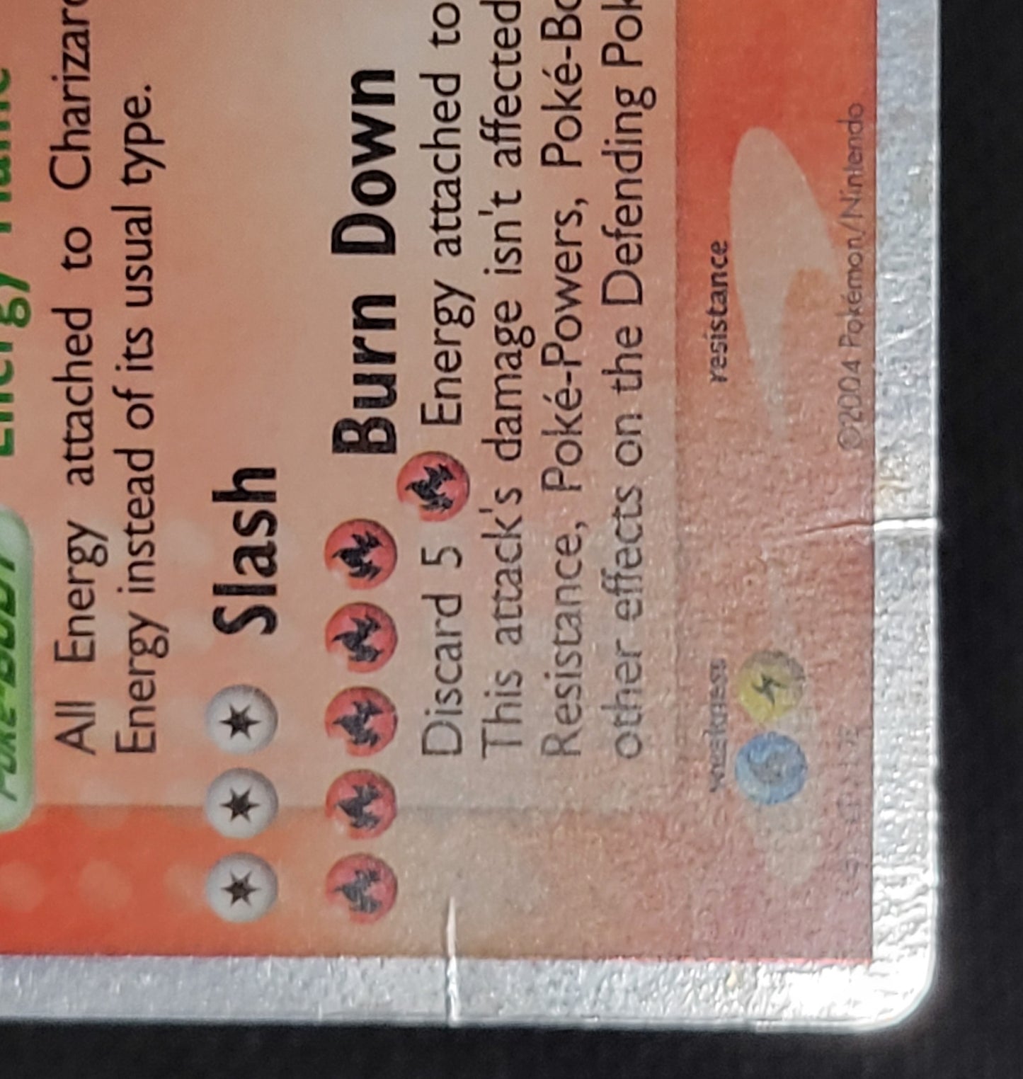 Charizard ex — Damaged|Rare Holo EX — ID 18942