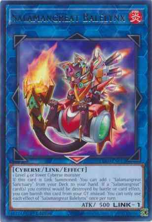 Salamangreat Balelynx - LD10-EN012 - Rare - 1st Edition