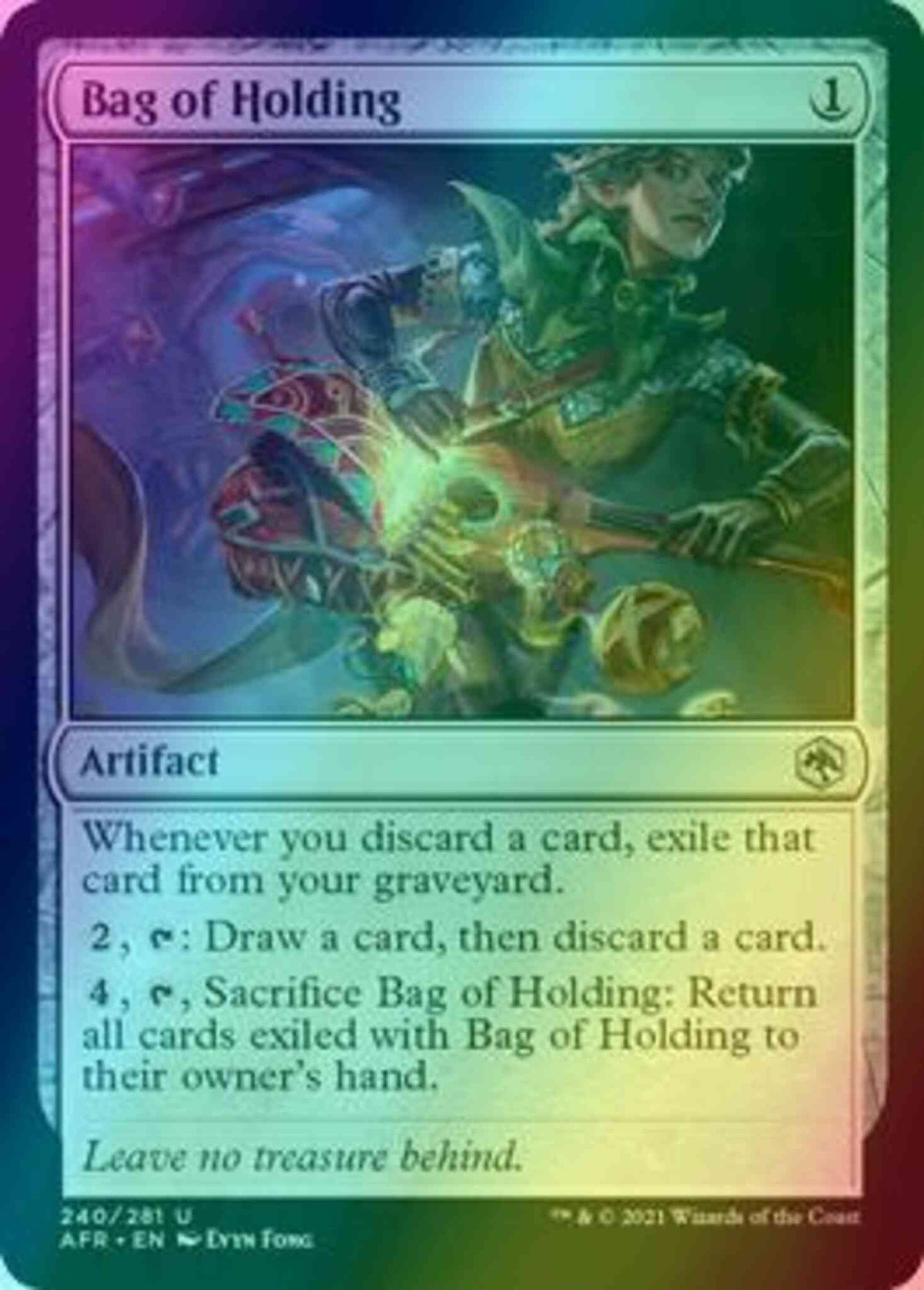 Bag of Holding [240] [Adventures in the Forgotten Realms] [Foil]