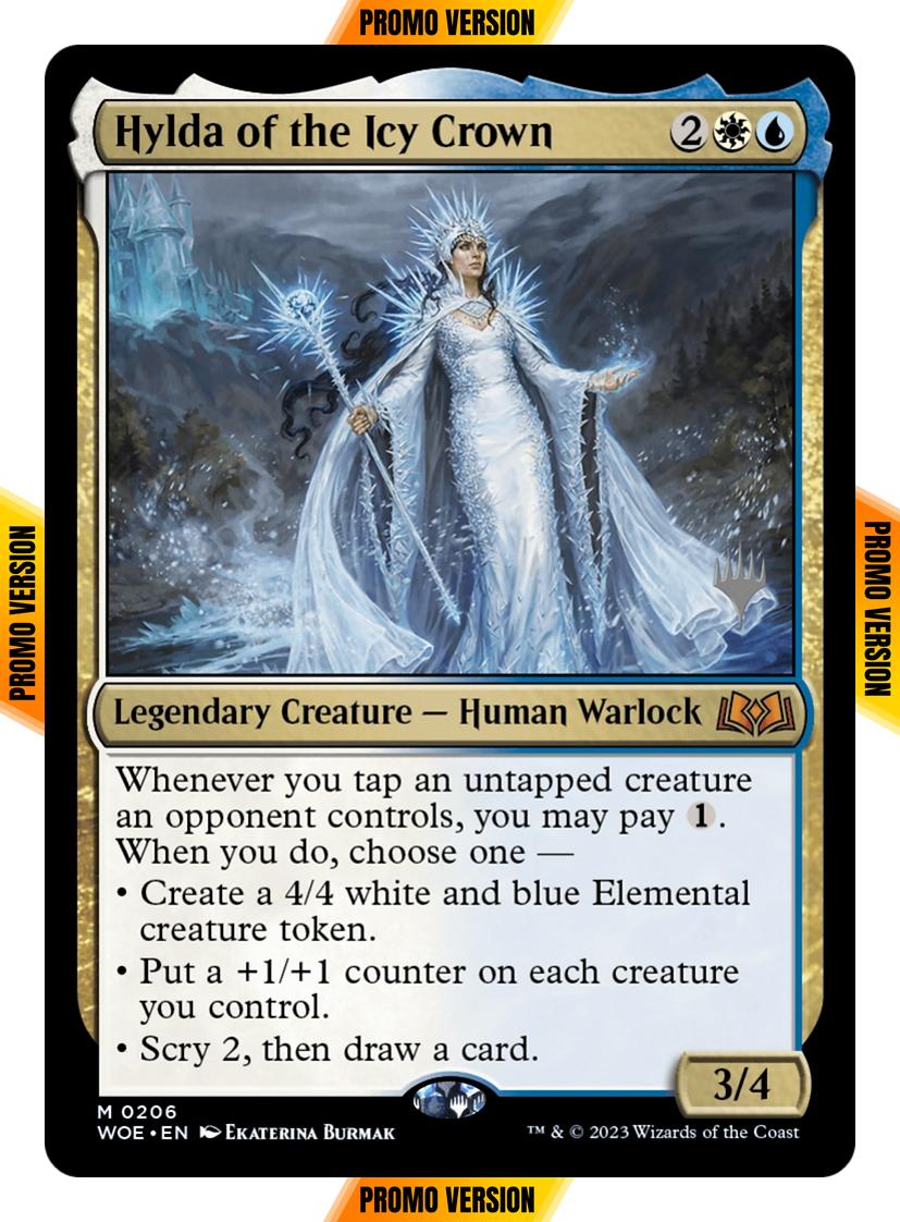 Hylda of the Icy Crown [206p] [Promo Pack] [Wilds of Eldraine: Promos] [Non-Foil]