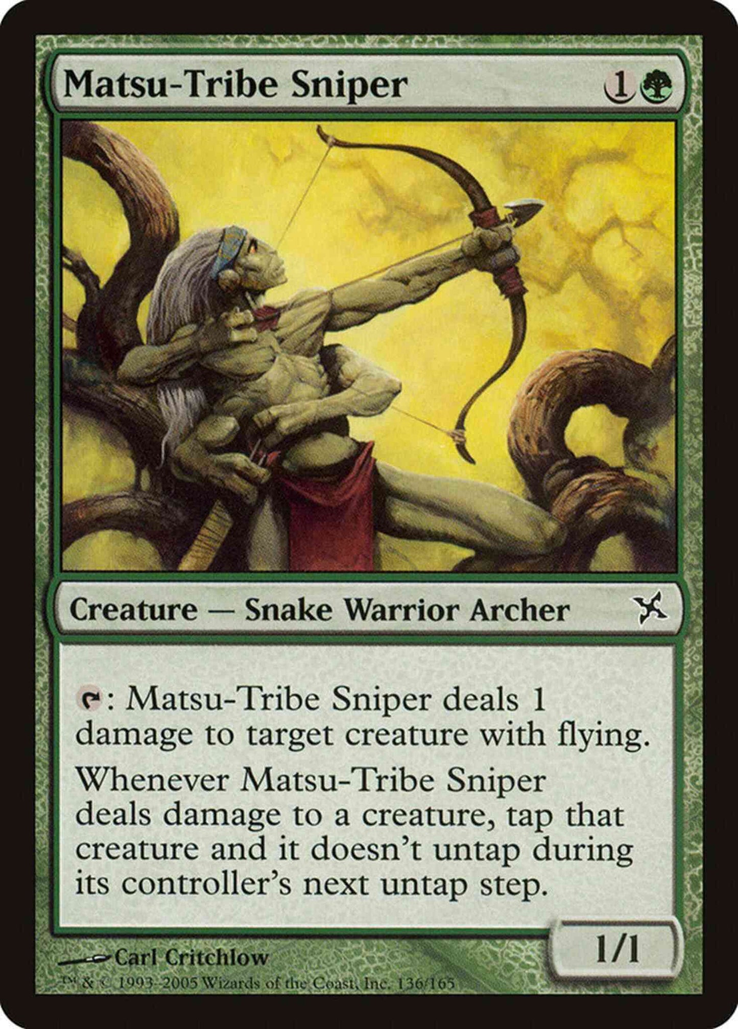 Matsu-Tribe Sniper [136] [Betrayers of Kamigawa] [Non-Foil]