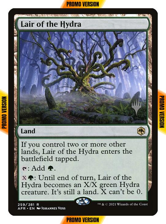 Lair of the Hydra [Promo Pack] [259p] [Adventures in the Forgotten Realms Promos] [Non-Foil]