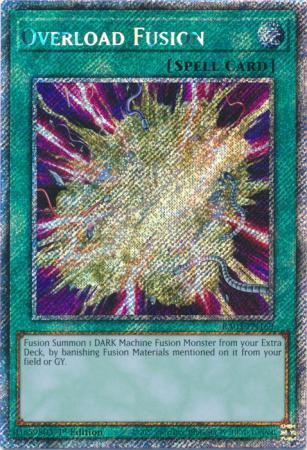 Overload Fusion - RA03-EN169 - Platinum Secret Rare - 1st Edition