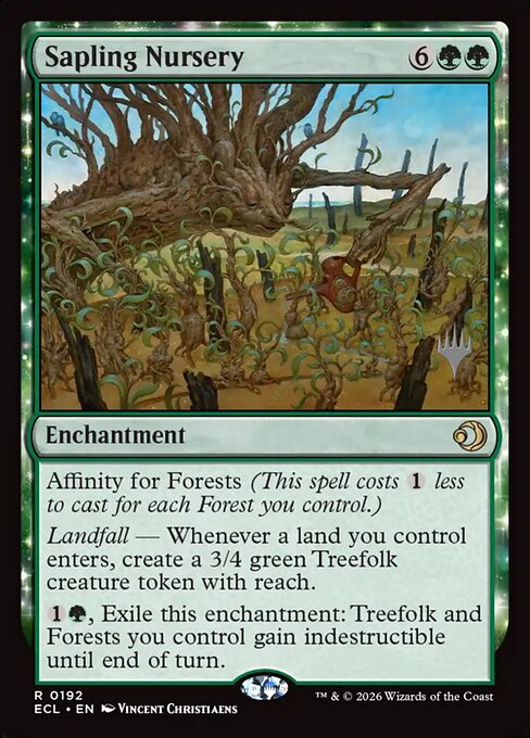 Sapling Nursery [192p] [Promo Pack] [Lorwyn Eclipsed: Promos] [Non-Foil]