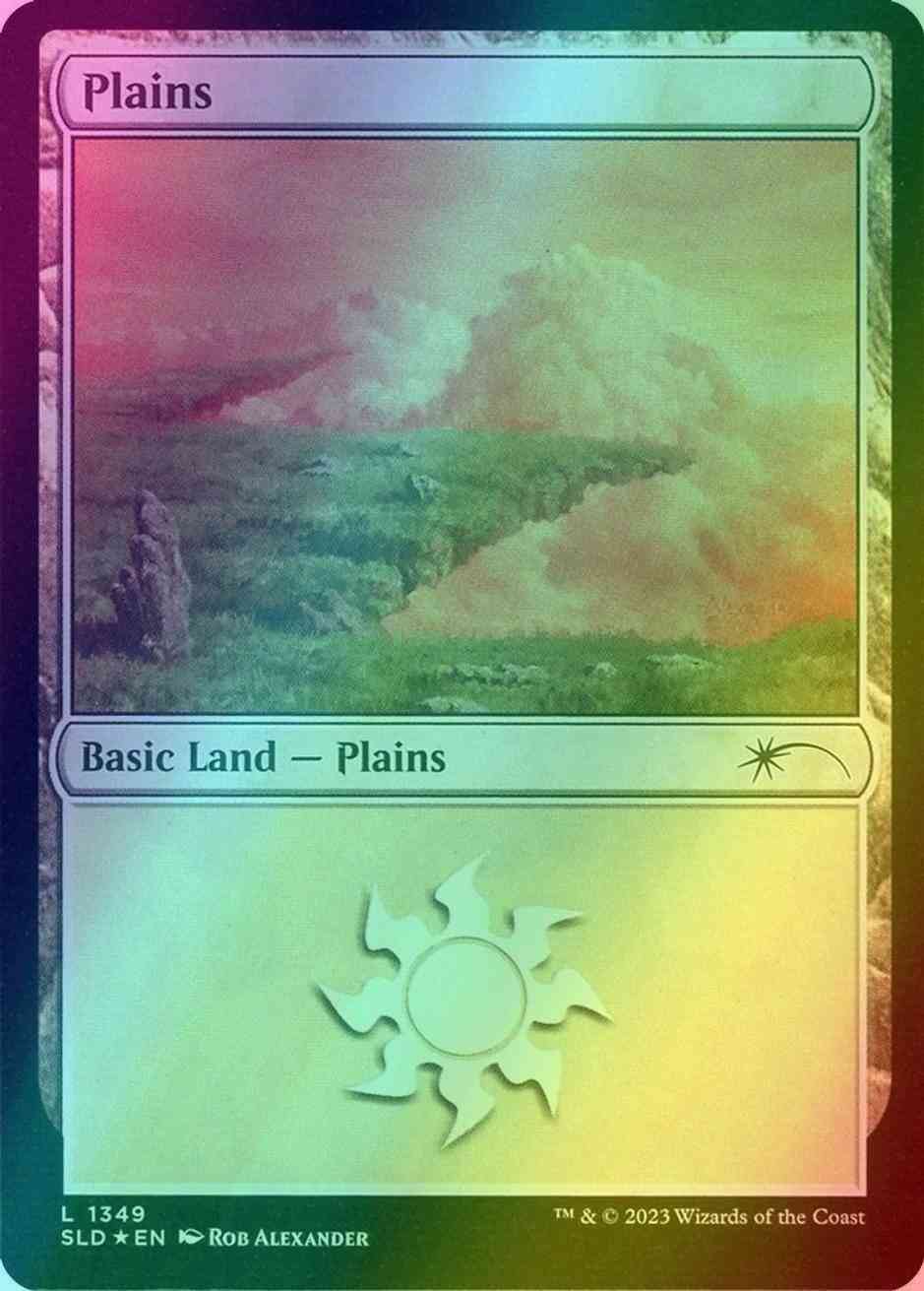 Plains [1349] [Angels: They're Just Like Us] [Secret Lair Drop] [Foil]