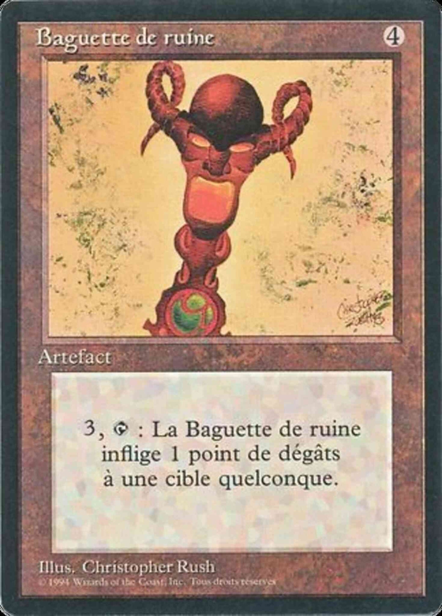 Rod of Ruin - French [273] [Foreign Black Border: French] [Non-Foil]